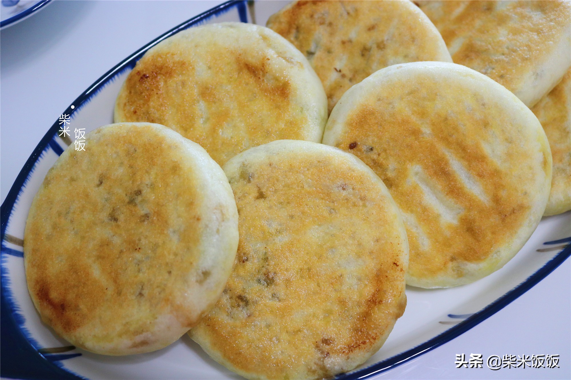 全家都爱的猪肉馅饼，饼皮柔软，馅料多汁，一顿3个不过瘾