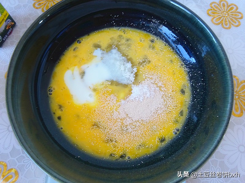 這是孩子最喜歡的早點，半小時完成，暄鬆柔軟，每次至少吃5個