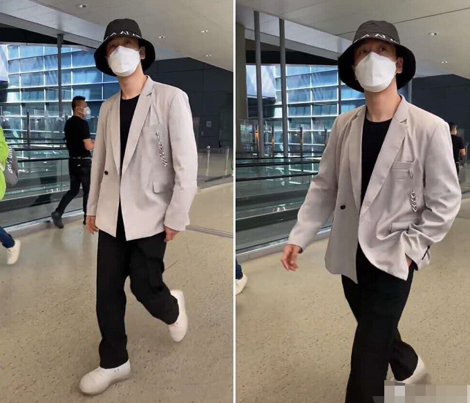 42岁的黄晓明越活越年轻，最新街拍被误认成是男