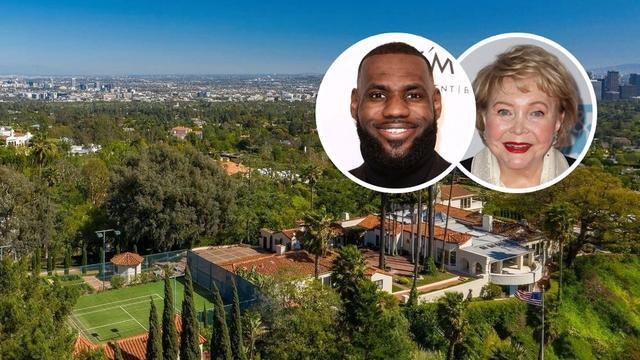 詹皇又在洛杉磯購買豪宅，價值3675萬美金，等於他本賽季的年薪！-黑特籃球-NBA新聞影音圖片分享社區