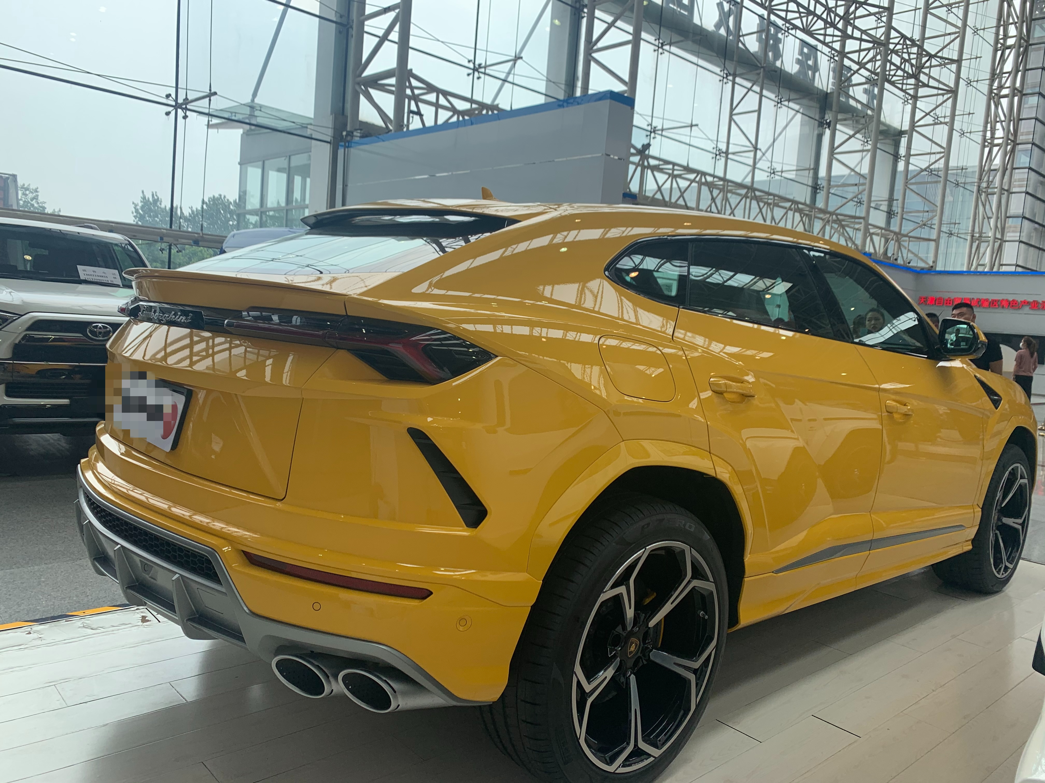2020款平行进口兰博基尼urus实车体验上海兰博基尼4s店