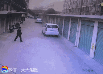 搞笑gif神评：非但不同情，甚至还觉得干得漂亮