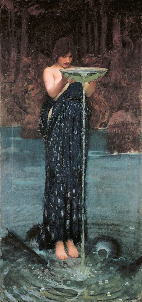 英国画家沃特豪斯 浪漫如梦幻般的唯美画作