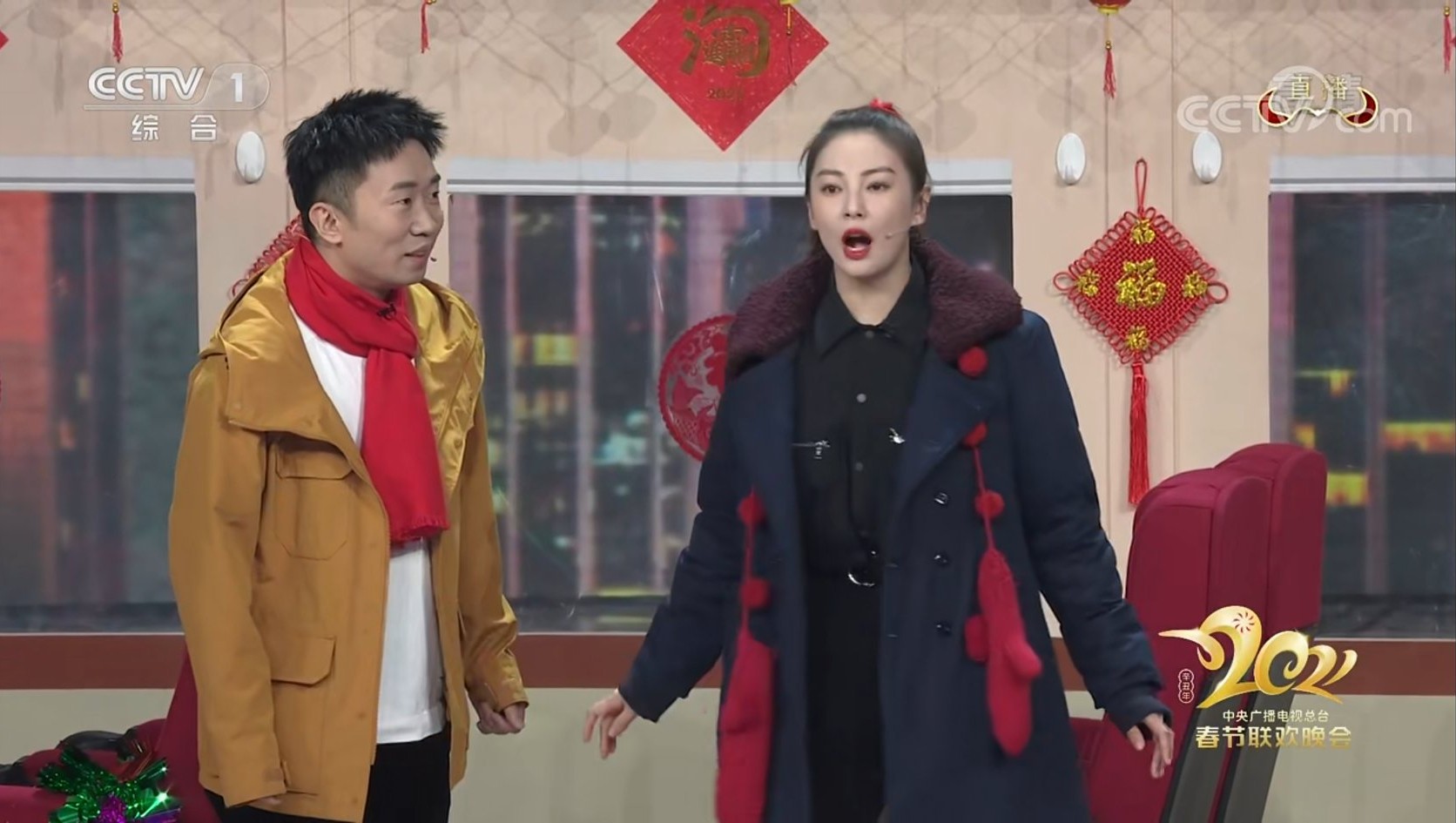 春晚4个小插曲：倪妮借大牌衣服不敢摘标签，王