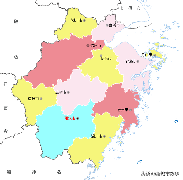 浙江丽水市区划、辖区GDP情况（最新）