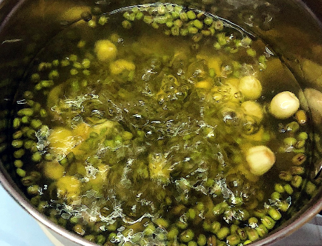 图片[4]-煮绿豆汤时绿豆不用泡水了教你1招技巧10分钟绿豆全开花-起舞食谱网
