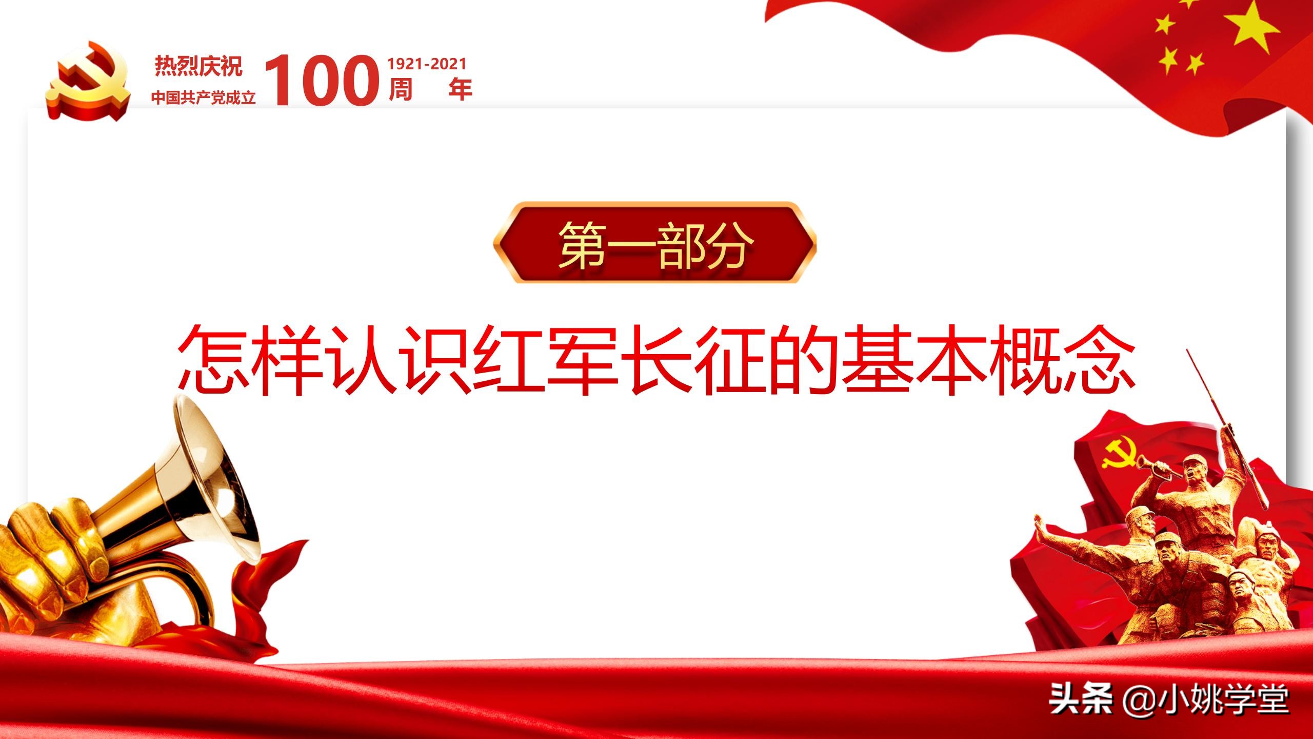 从“党史”中再识长征PPT课件