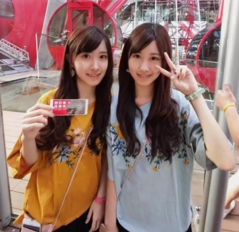 还记得“台湾最美双胞胎”吗，她们现在长得怎样？网友：判若两人