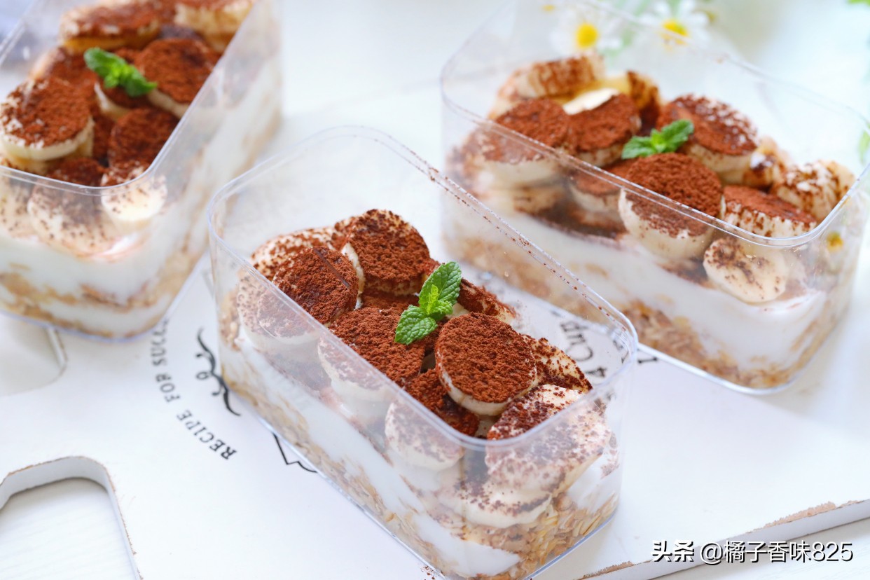 无需烤箱无需锅的甜品，低脂低卡，多吃也不怕胖，饱腹感极强