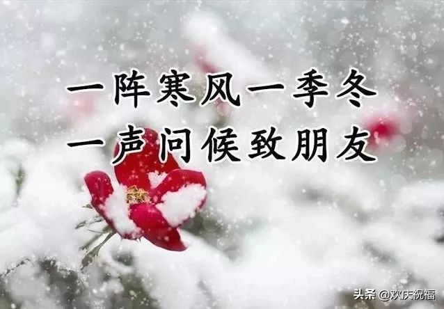 2019年大雪节气最暖心的问候祝福语短信，大雪最美的祝福文字图片