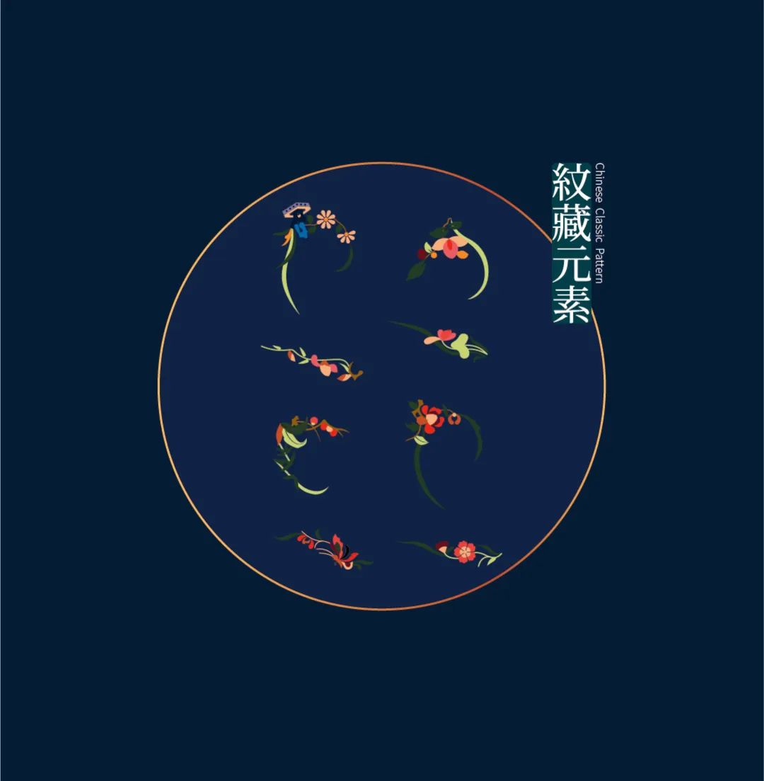 好看！中国古典服饰-云肩纹样图案之美