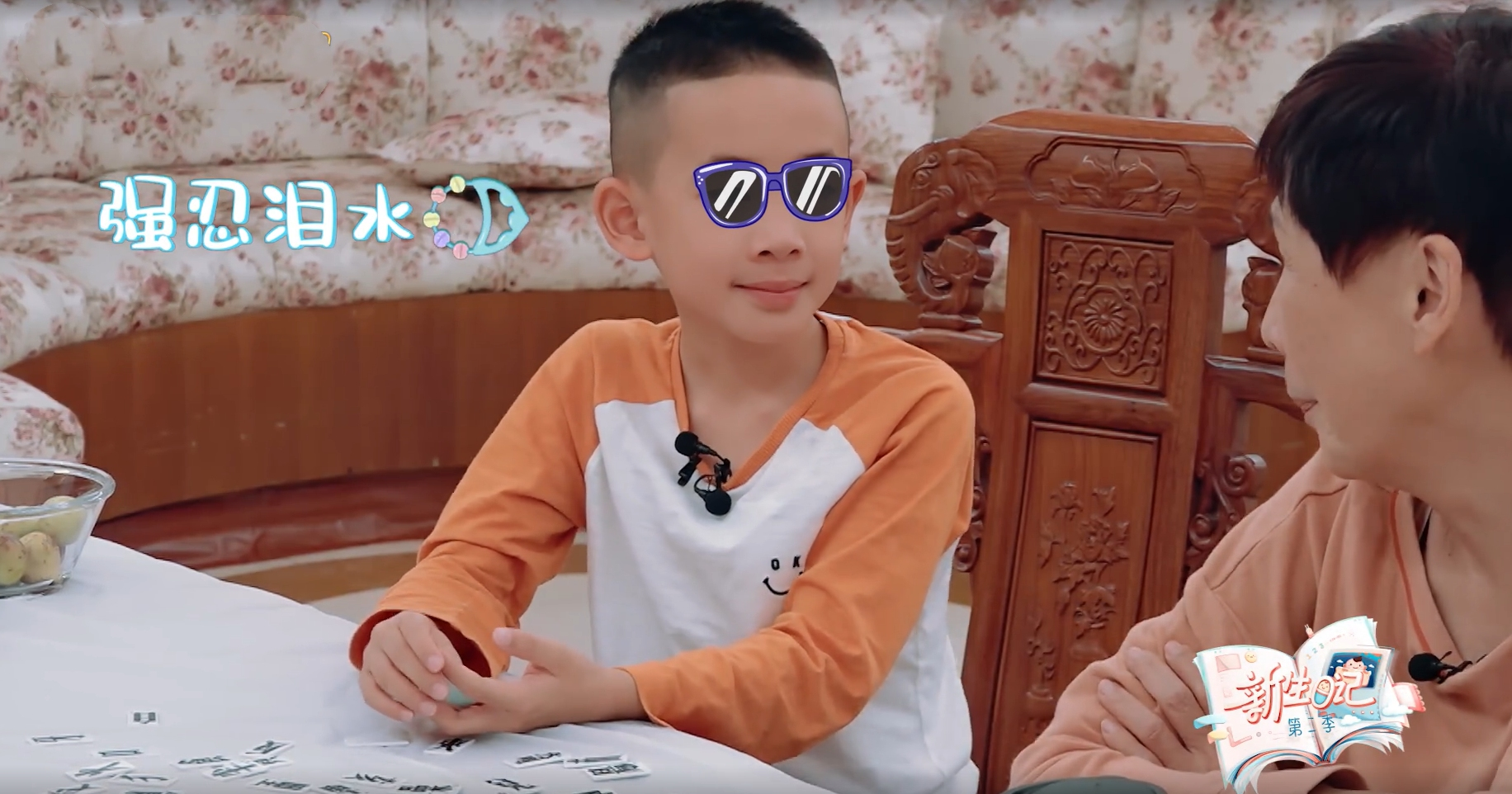 Jasper不識漢字，應采兒秒變虎媽嚇哭兒子，稱：一定要中文