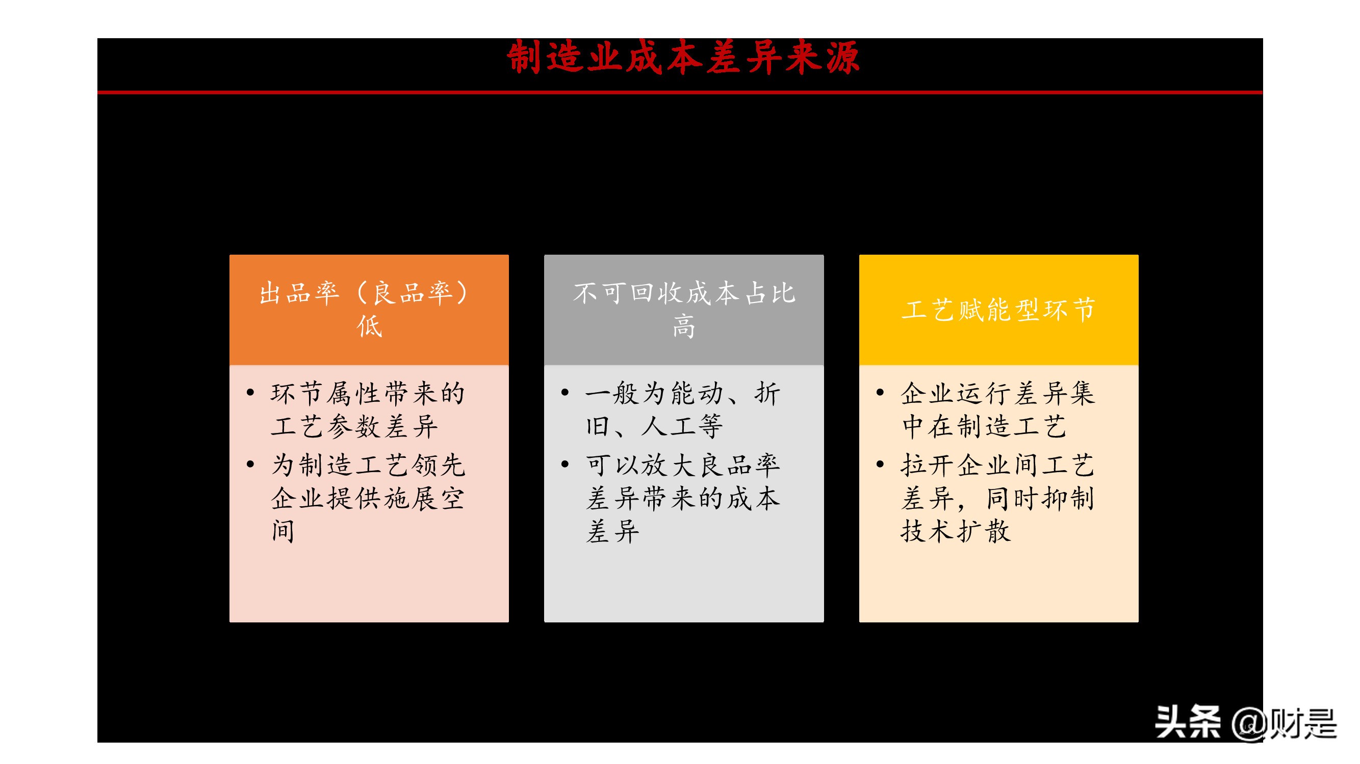 制造业差异化专题报告：致知格物，探究制造业碾压优势的来源