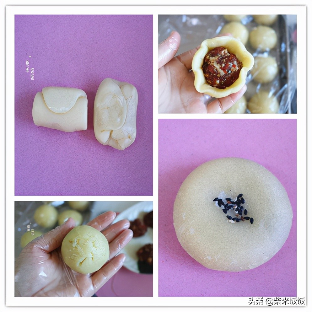中秋节吃月饼，这个馅的太香了，香酥多层，咬一口还爆汁