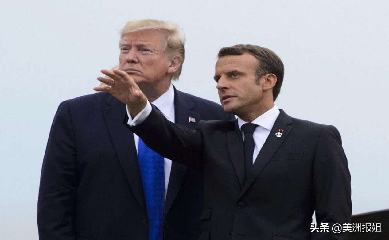 美國又開始挑事了？ 法德同時爆發混亂，馬克龍默克爾被"逼宮"