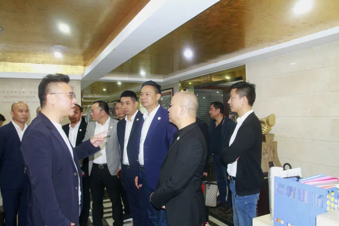 携手推动湾区温商共融发展—广州温州商会代表团一行到访我会