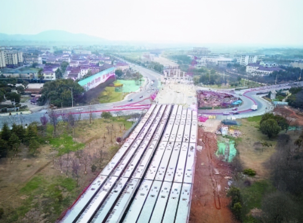 江苏建一条高速公路，对接安徽，长19.16千米，就在南京市高淳区