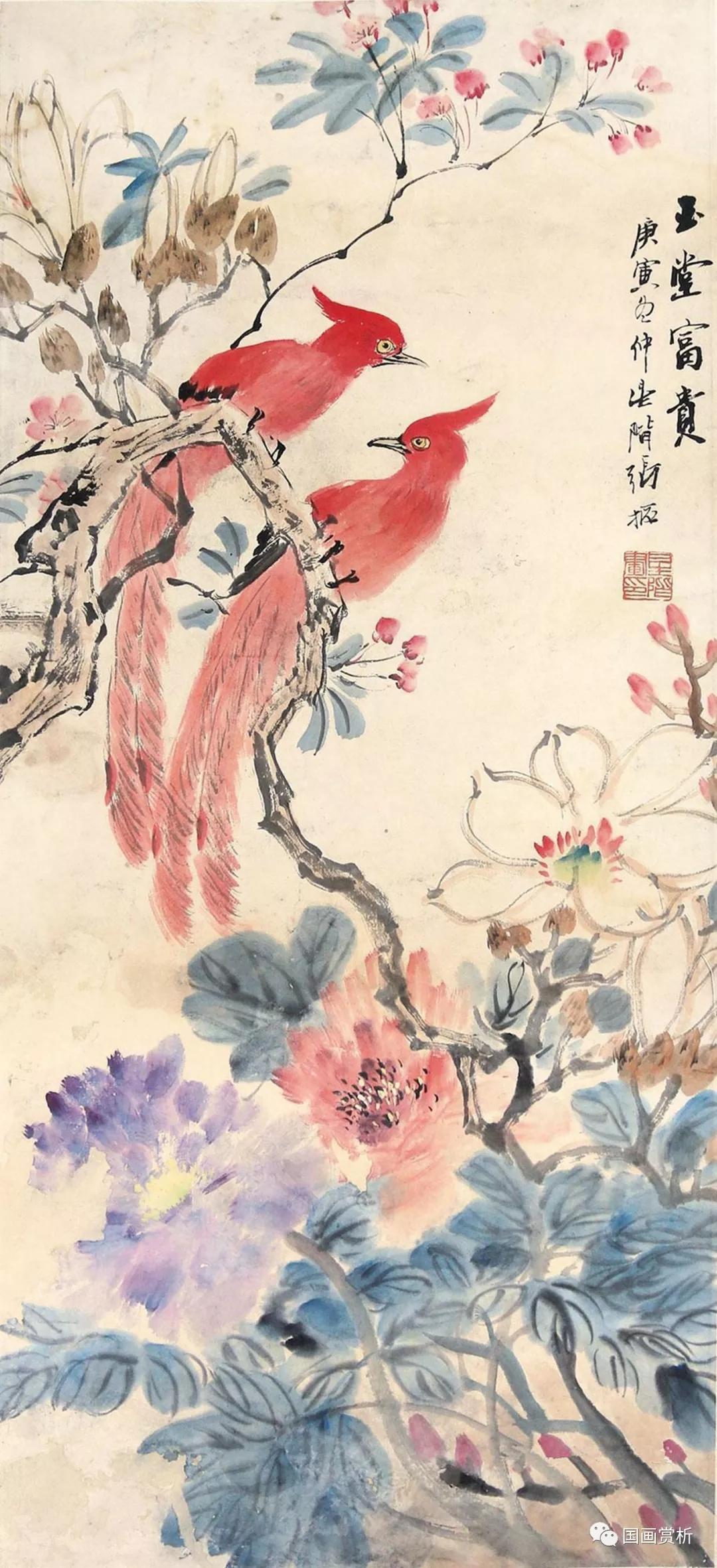 Zhang Xinjia's unique art of flower and bird painting - the perfect ...