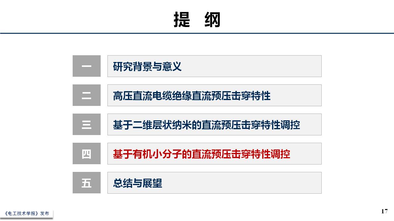 天津大學(xué)李忠磊副教授：高壓直流電纜絕緣直流預(yù)壓擊穿特性及調(diào)控