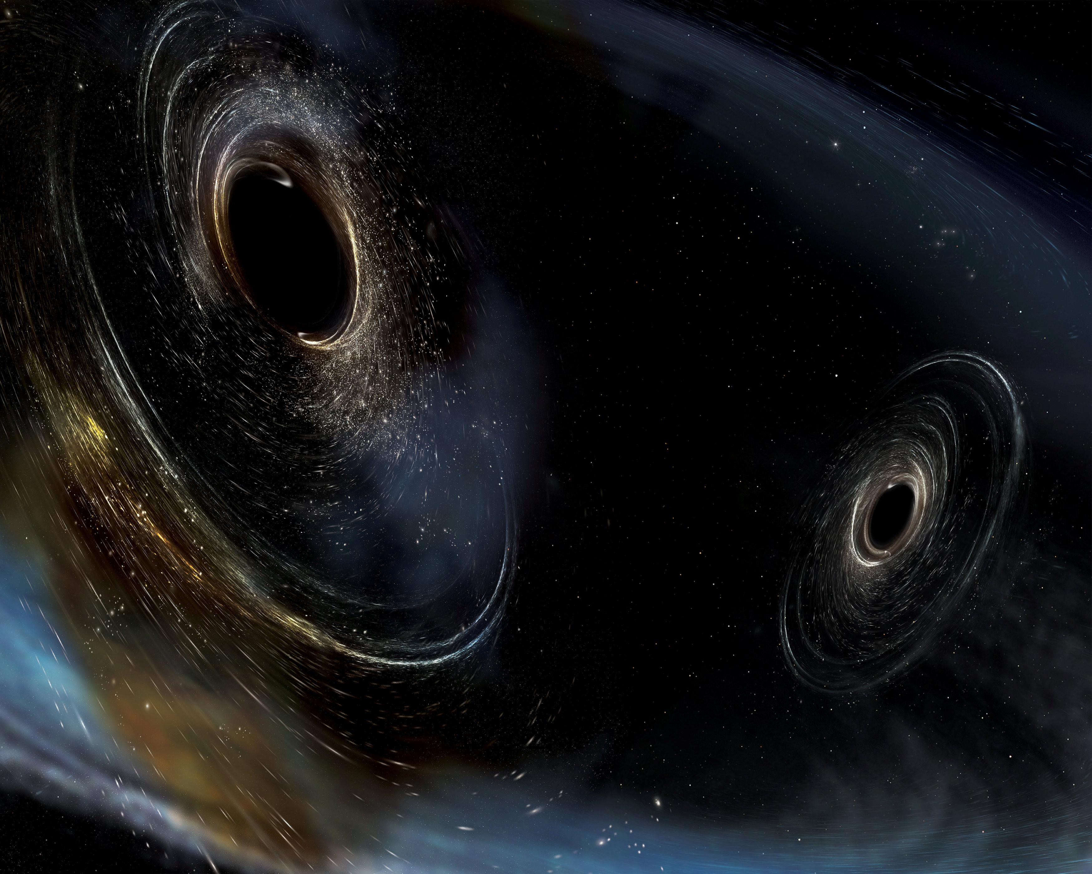 虫洞黑洞重力图片