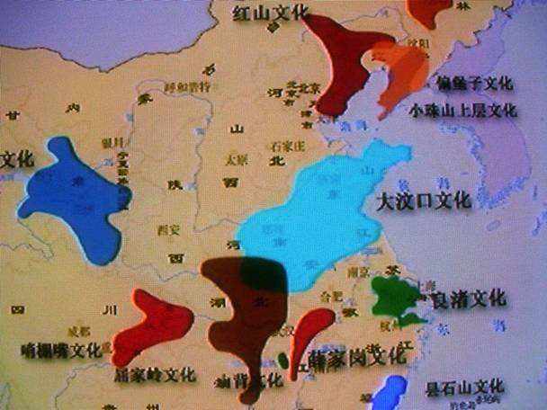 上古中华，两大文明人种的交融