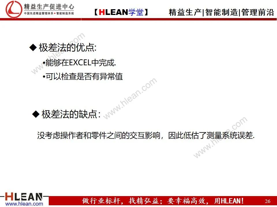 「精益学堂」测量系统分析MSA