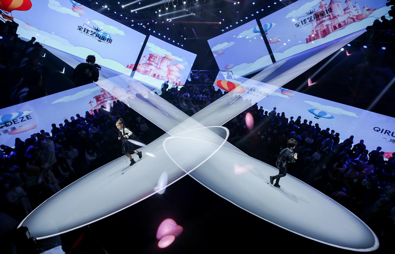 中国琦瑞德泽2020全球少儿超模大赛夏梓涵荣获幼儿组人气亚军