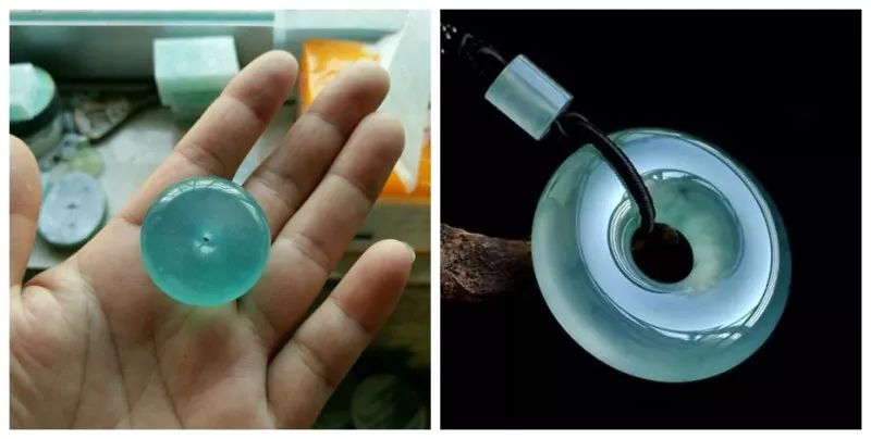 蓝水翡翠天青冻极为相似价值却天差地远你分得清楚吗