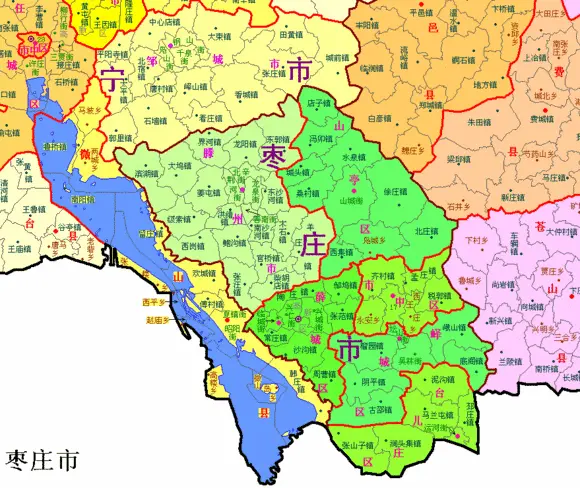 山东枣庄滕州市,淮海区域中心城市!