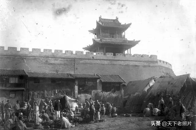 1907年山西老照片，110年前的山西灵石、绛州、代县风貌