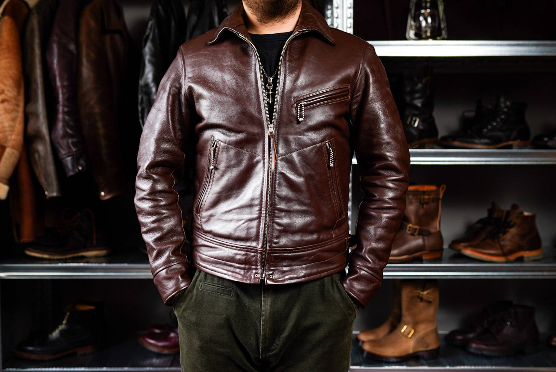 卖2万却不想让人买到的皮衣：At Last Co Lot.670马皮皮衣