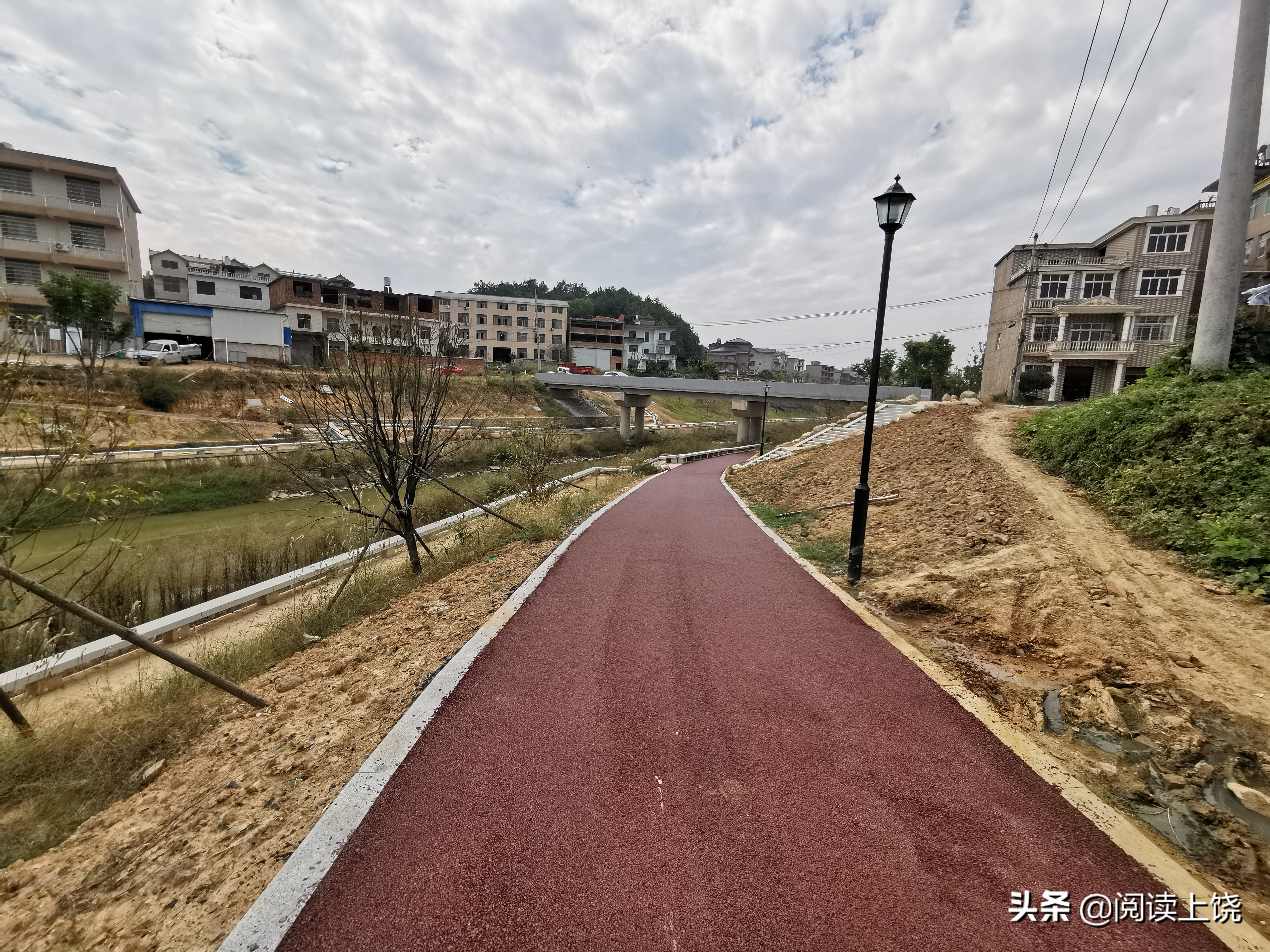 上饒三江導托渠水渠7公里設置了7個碼頭 步道14公里全部完工