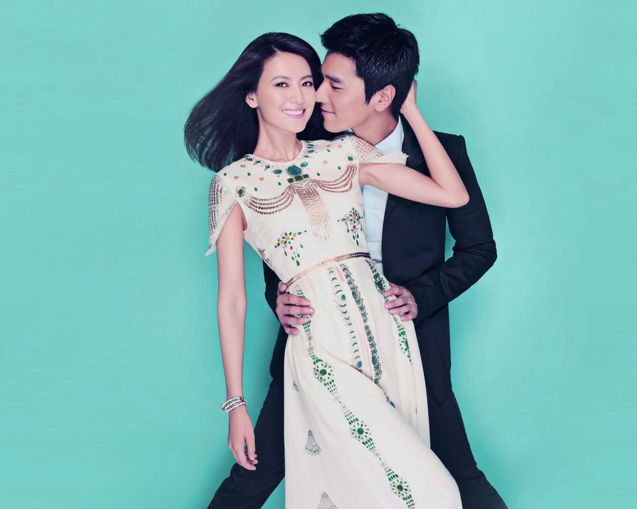 结婚前的高圆圆大胆追爱，感情生活过于丰富，