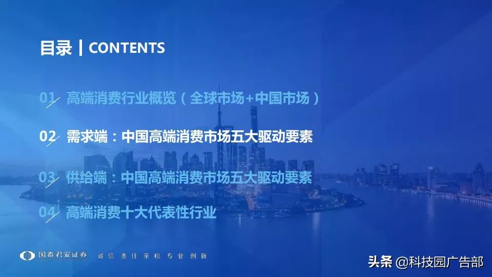 2020年中国高端消费品专题报告