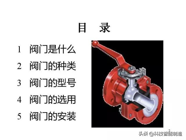 阀门基础知识大全，阀门的种类，阀门的型号，阀门的安装和使用