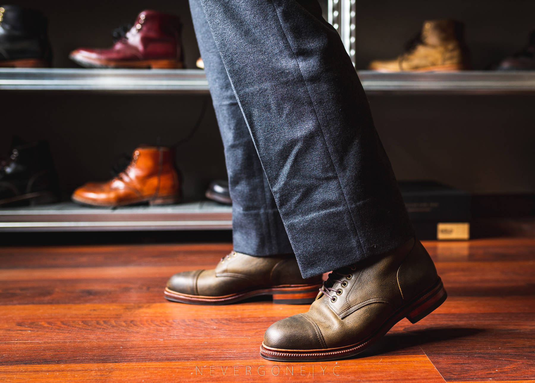 非洲神秘的野性力量——Meermin Kudu Jumper半工装靴