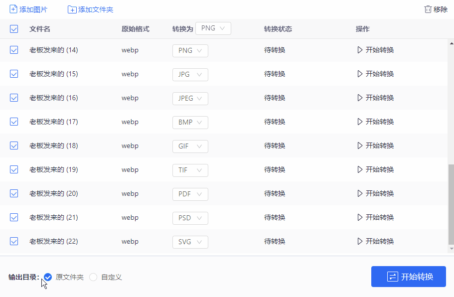 老板讓把上萬張圖片進行格式轉換，我加班3小時，同事2分鐘搞定了