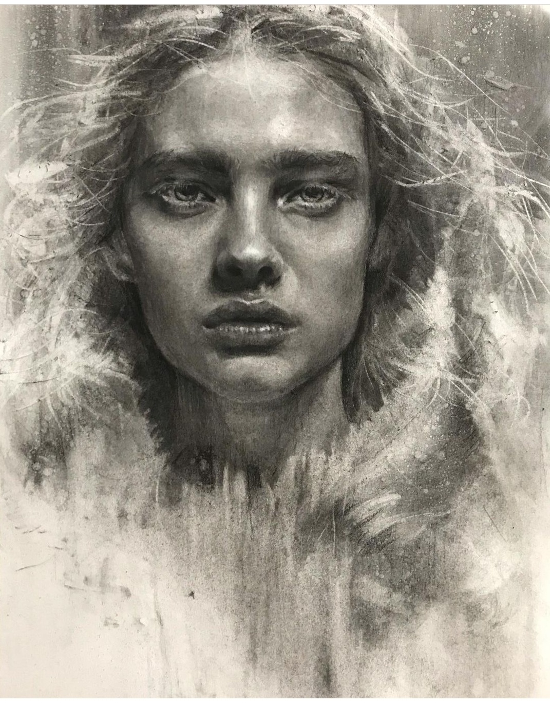 Deep EyesPainter Jasna Jurisic's Sketches of Female Portraits (Pictures) iNEWS