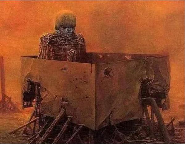 人死亡后的世界是什么样？画家出车祸后画出，