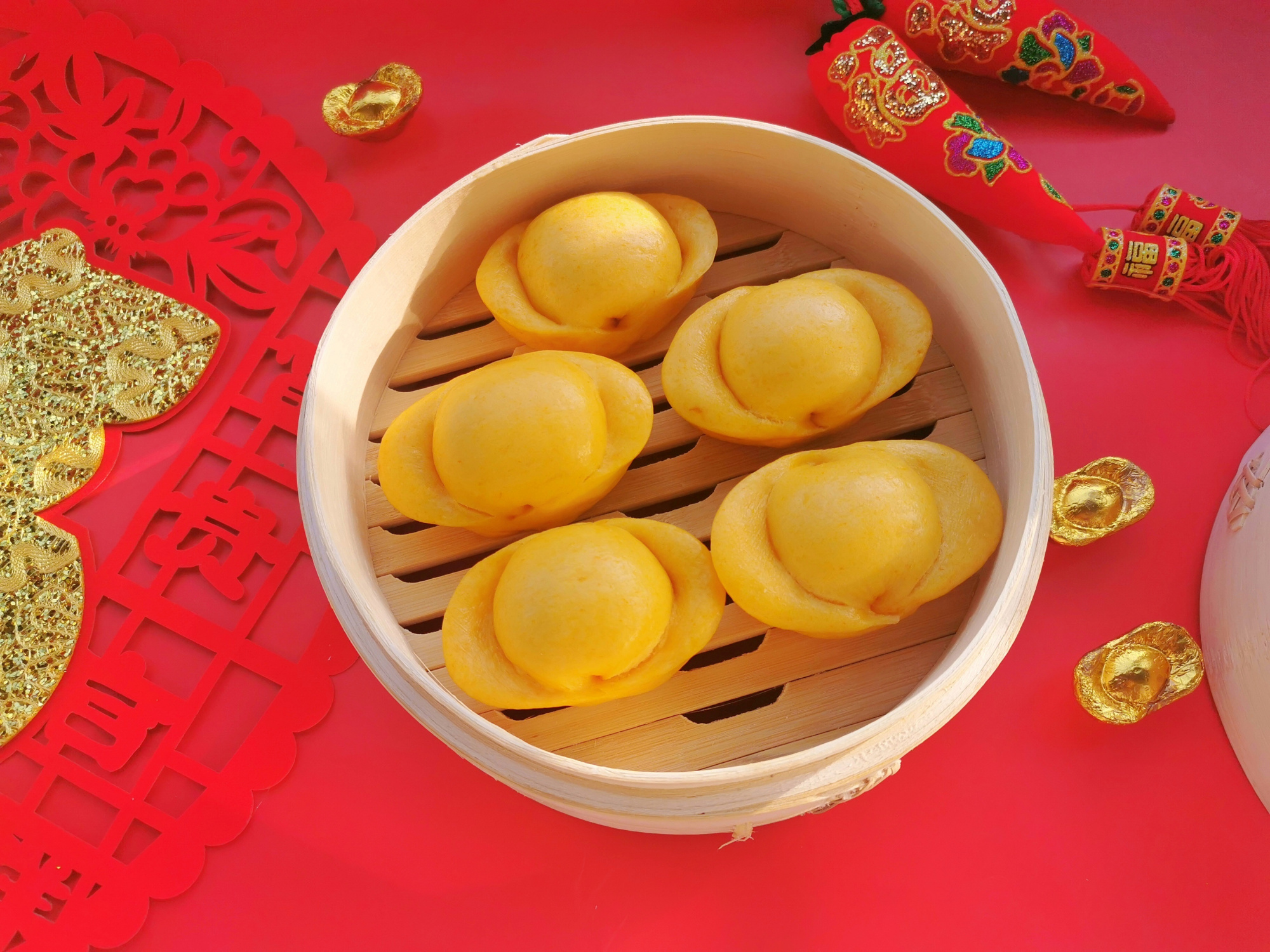 二十八，把麵發，教你做元寶饅頭，蓬鬆宣軟寓意好，只需一次發酵