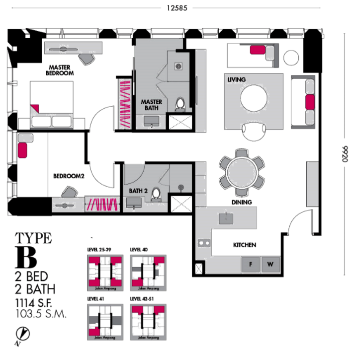 吉隆坡现房公寓丨The Residences 丽阳豪庭