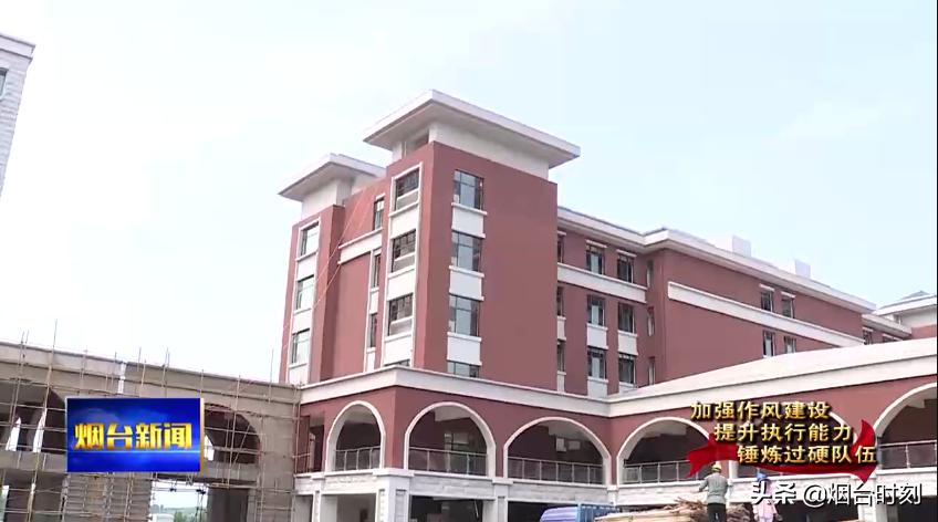 煙臺(tái)市福山區(qū)懿榮中學(xué)進(jìn)入收尾階段 七月按期交工(圖2)