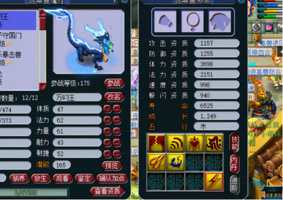 梦幻西游:须弥雷龙打书,玩家感叹进阶后的雷龙太帅了