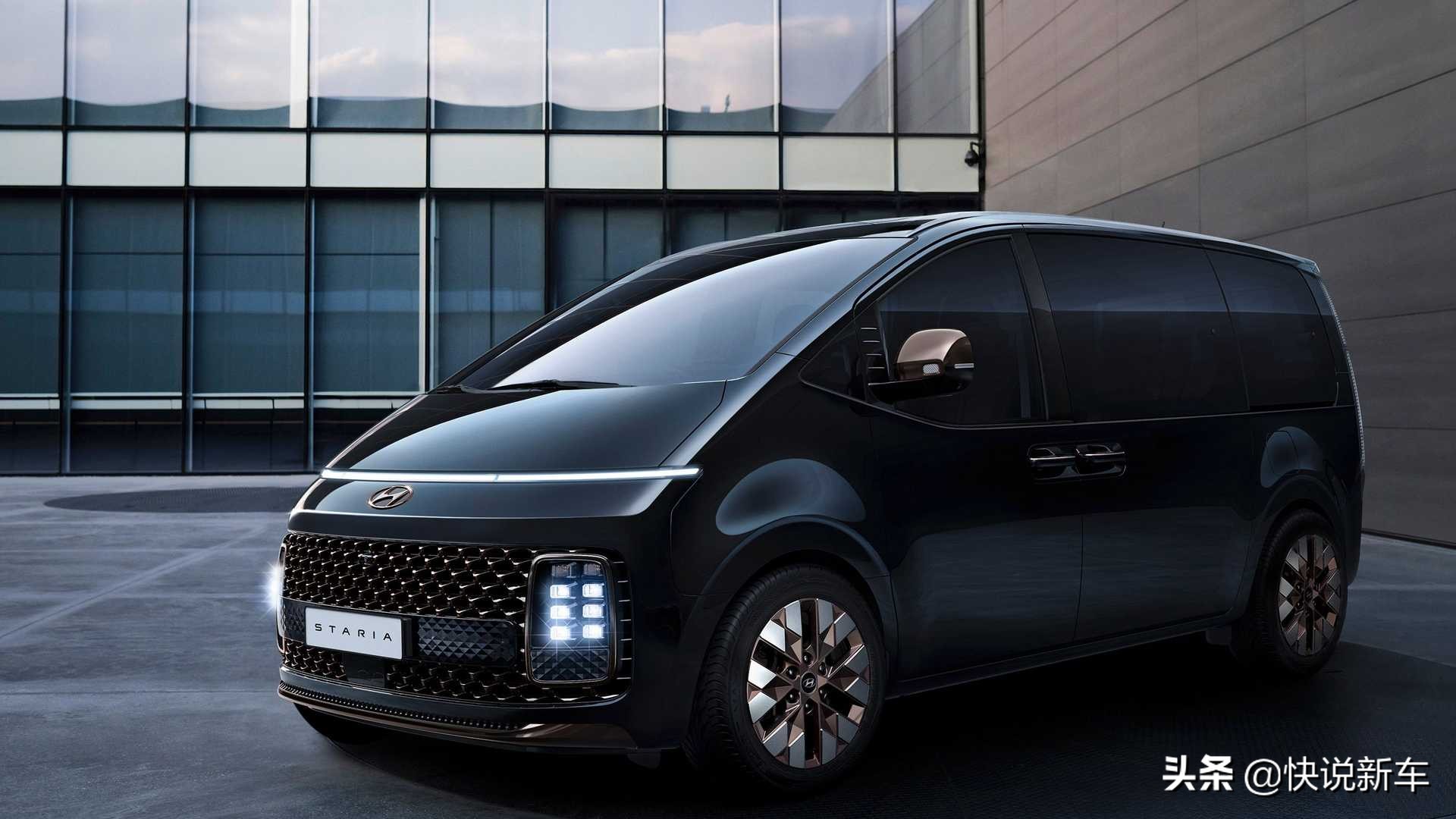 外观真的大 最多能坐11人的高端suv 现代staria系列 快说新车 Mdeditor