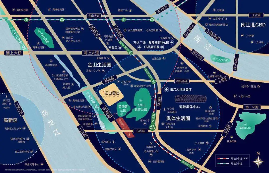 福州再现中央墅区？飞凤山麓 榕城下一处人居高地