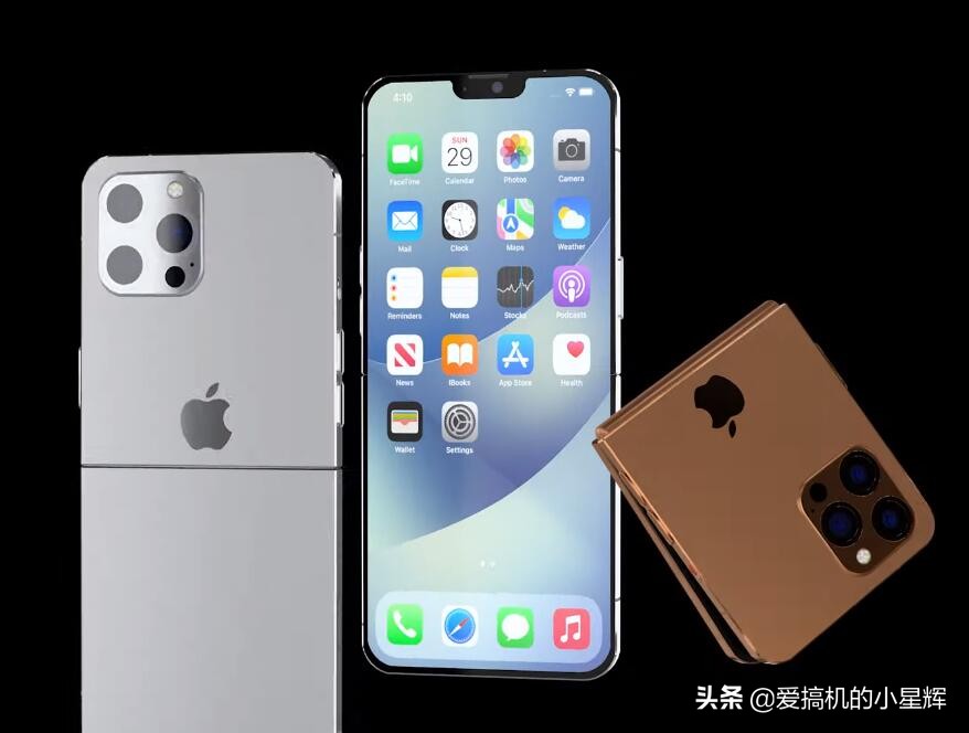 iPhone Flip概念机，120Hz高刷+4000万三摄+M1芯片，还有40W快充