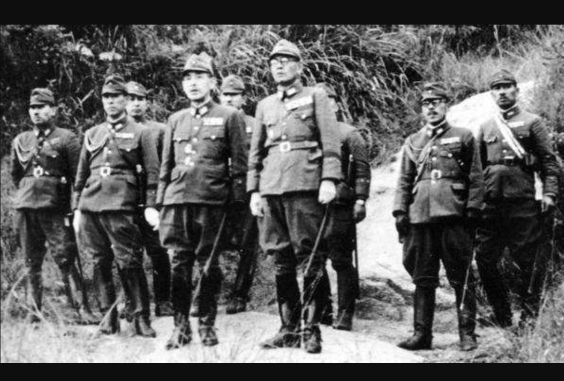 三光政策刽子手，治安战专家冈村宁次，彭老总