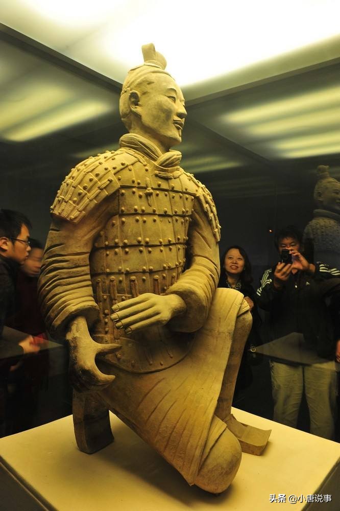 传说古代用“真人烧制兵马俑”一尊破碎的兵马