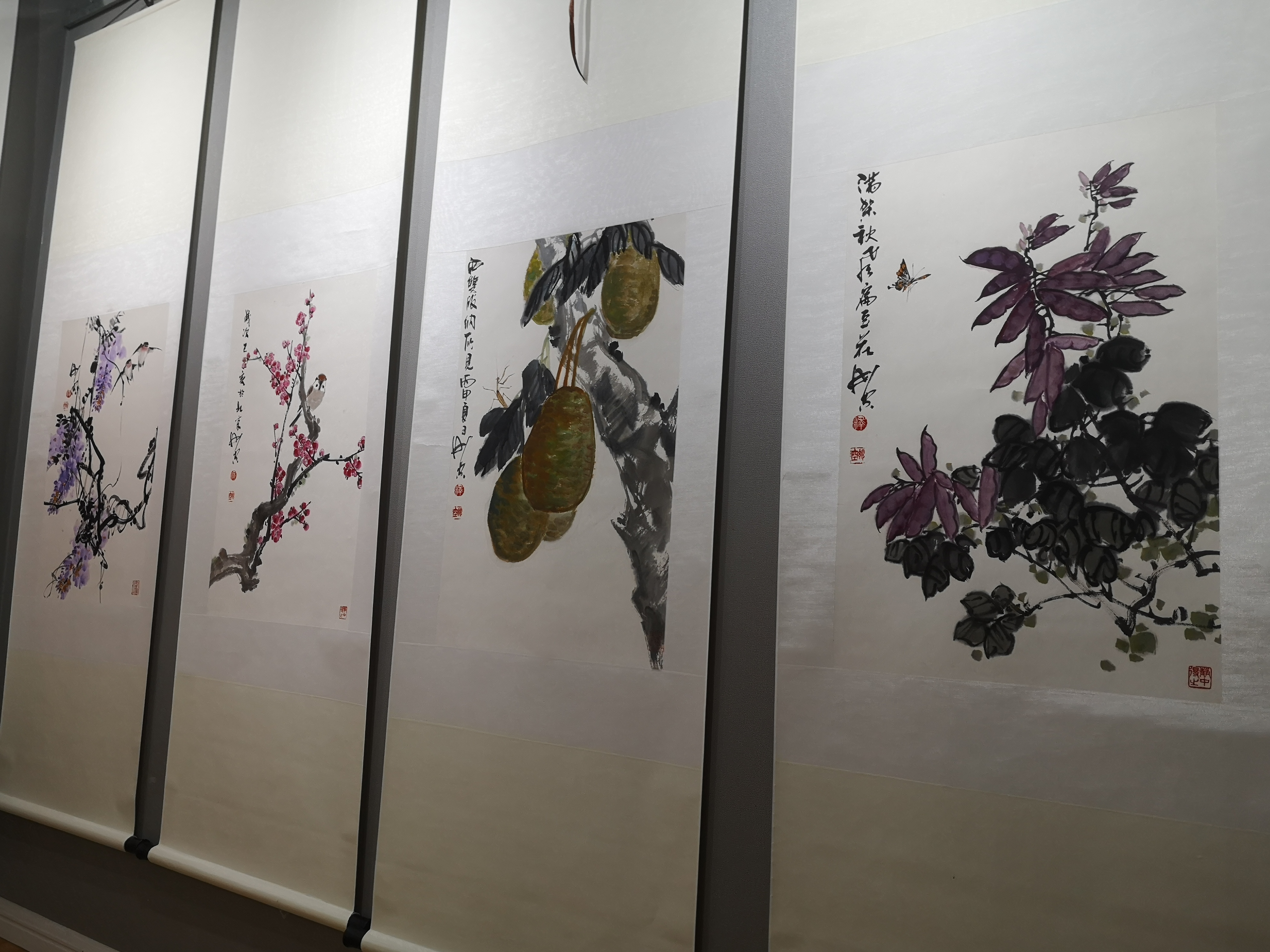 宁陵县举办书画名家冯万寿先生书画精品展