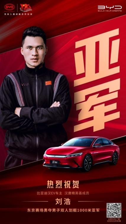 比亚迪汉唐精英荟成员、汉唐车主为中国队夺得1金2银1铜